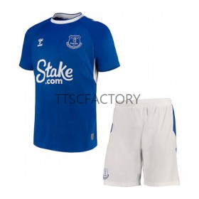 Koszulka Everton FC Dziecięcy Domowe Stroje Piłkarskie 2022/23 Krótki Rękaw